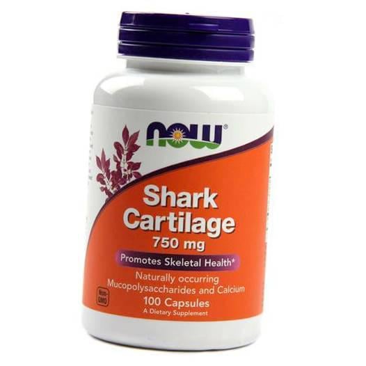 Акульий хрящ Now Foods Shark Cartilage 100 капс. (03128013)