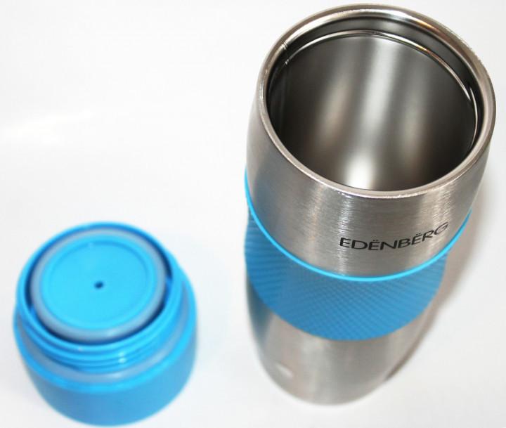 Термокружка Edenberg EB-621 380 мл Голубой (3014499АER) - фото 2