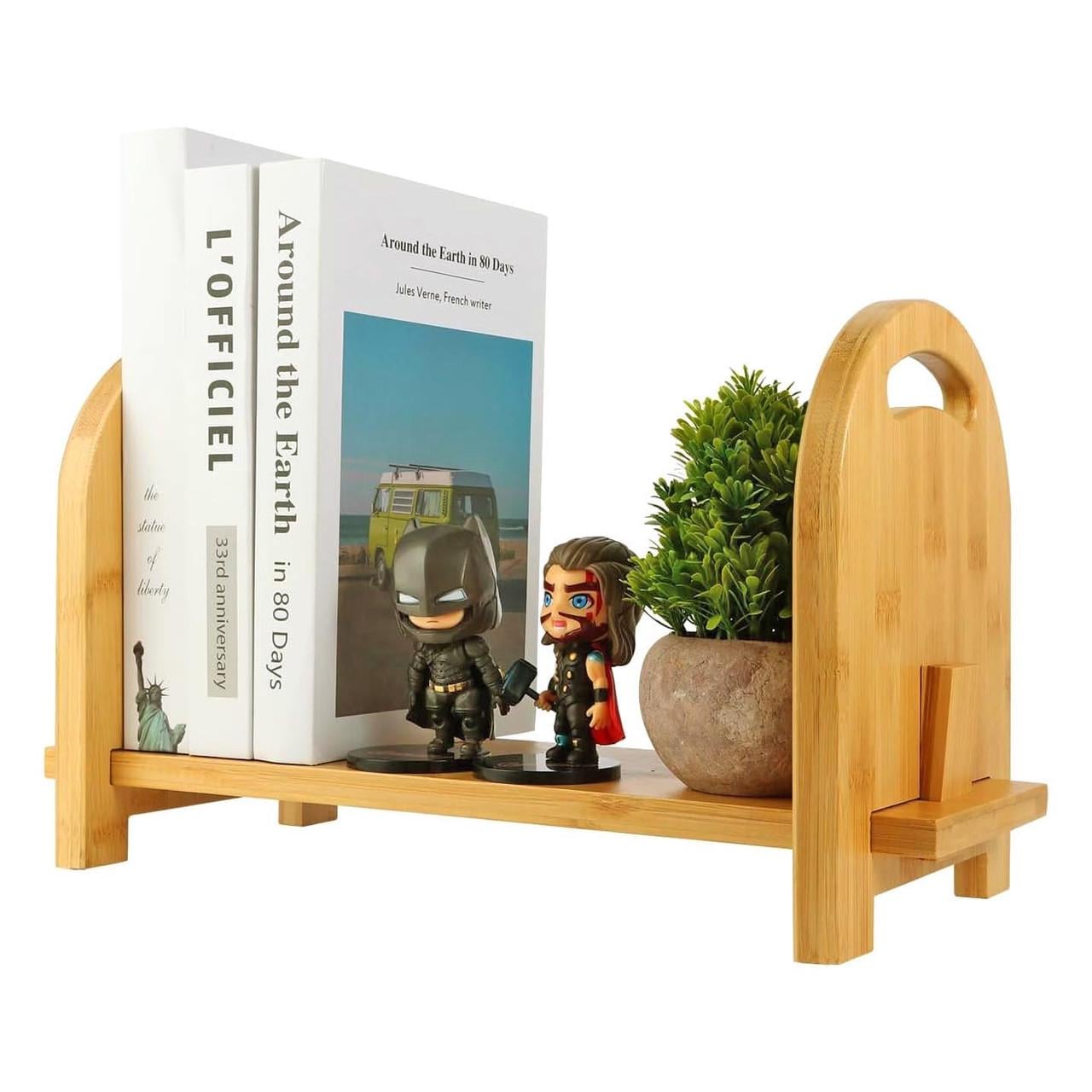 Полка книжная настольная из дерева Лирдель Карри (КПА-004303)