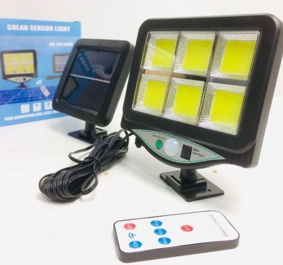 Прожектор Solar Sensor Light с пультом и датчиком движения  ВК-128 6СOB - фото 5