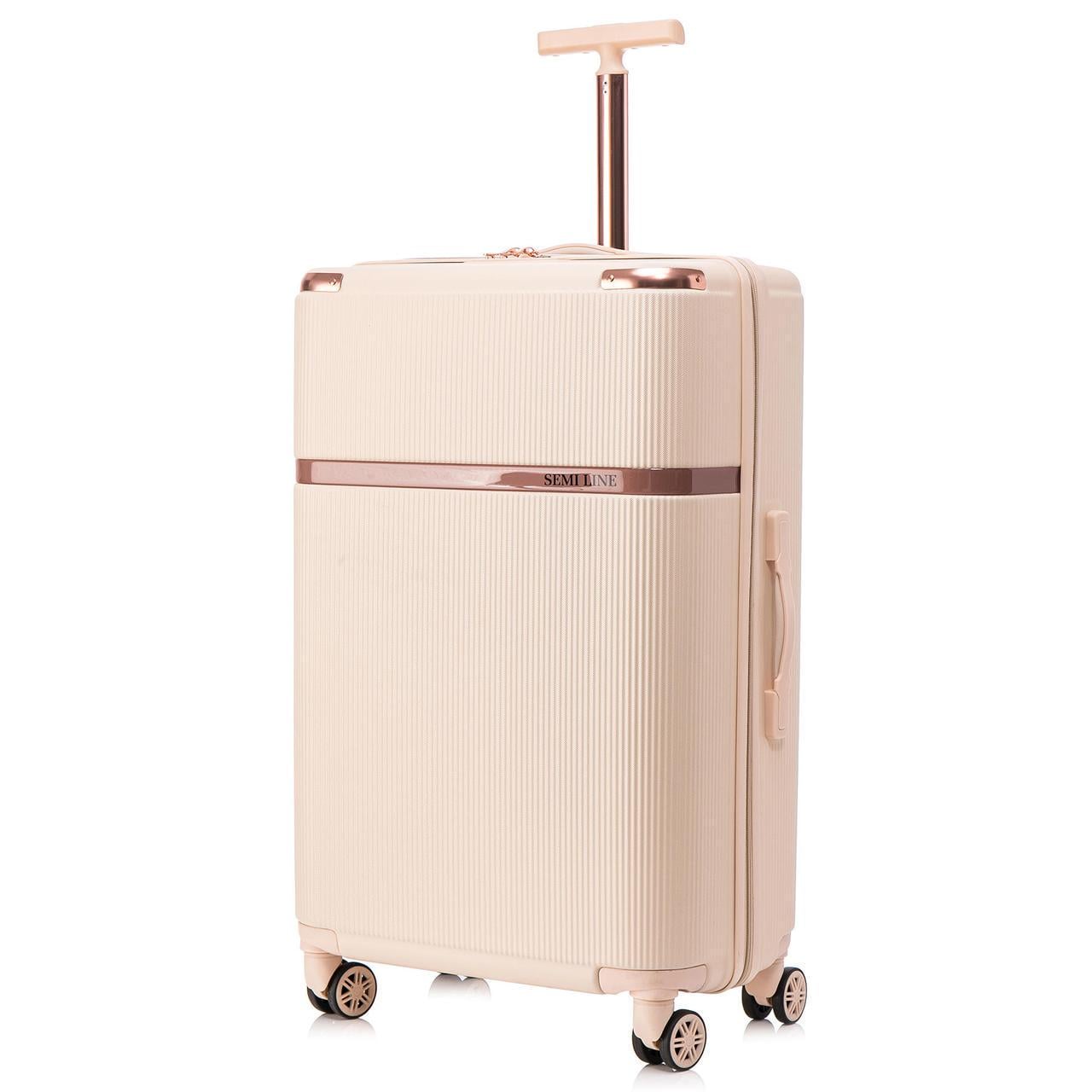 Чемодан SEMI LINE 28" L Ecru (T5669-4)