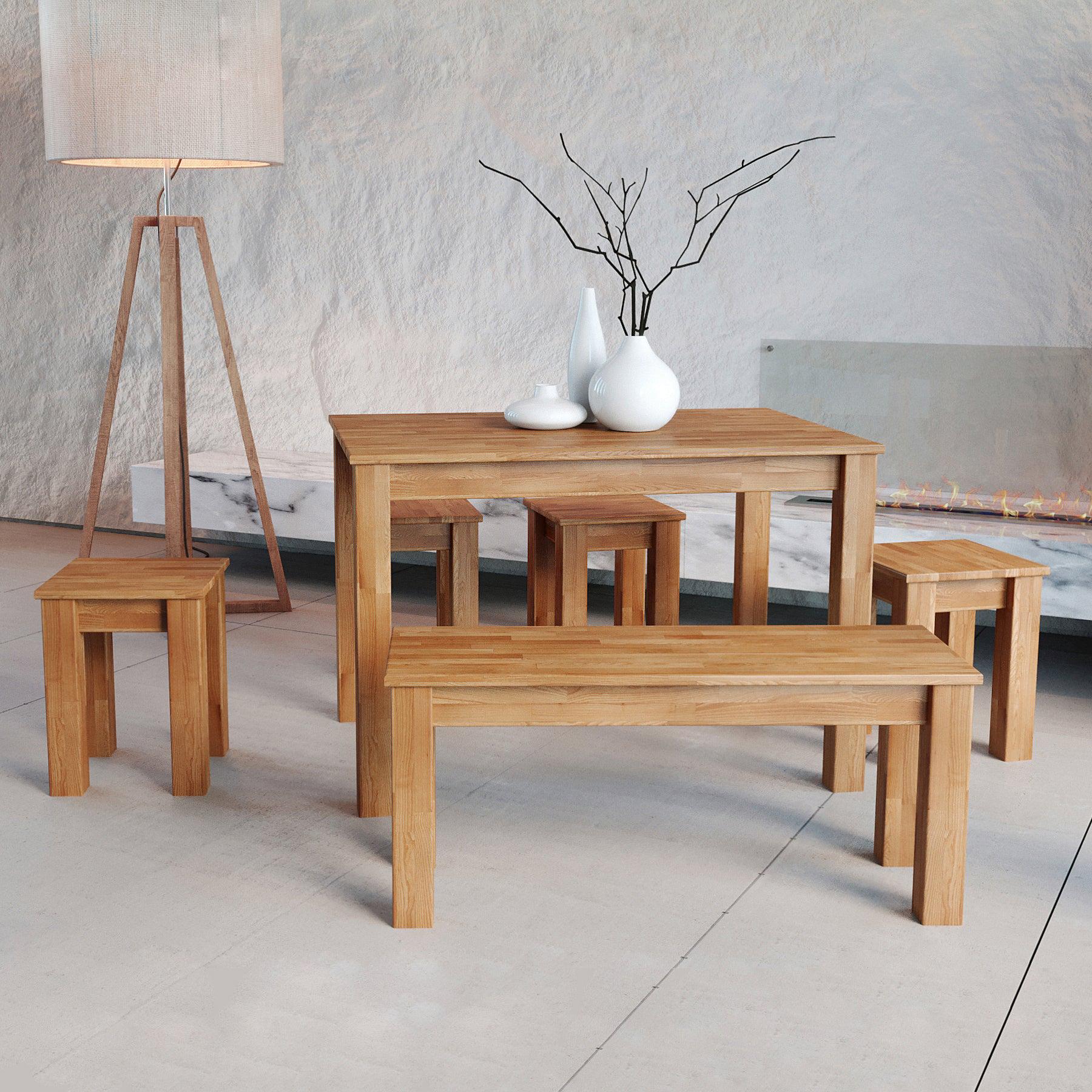 Стіл обідній BONN з масиву буку 1100х750х750 мм - фото 3 Стіл обідній BONN з масиву буку 1100х750х750 мм - фото 3