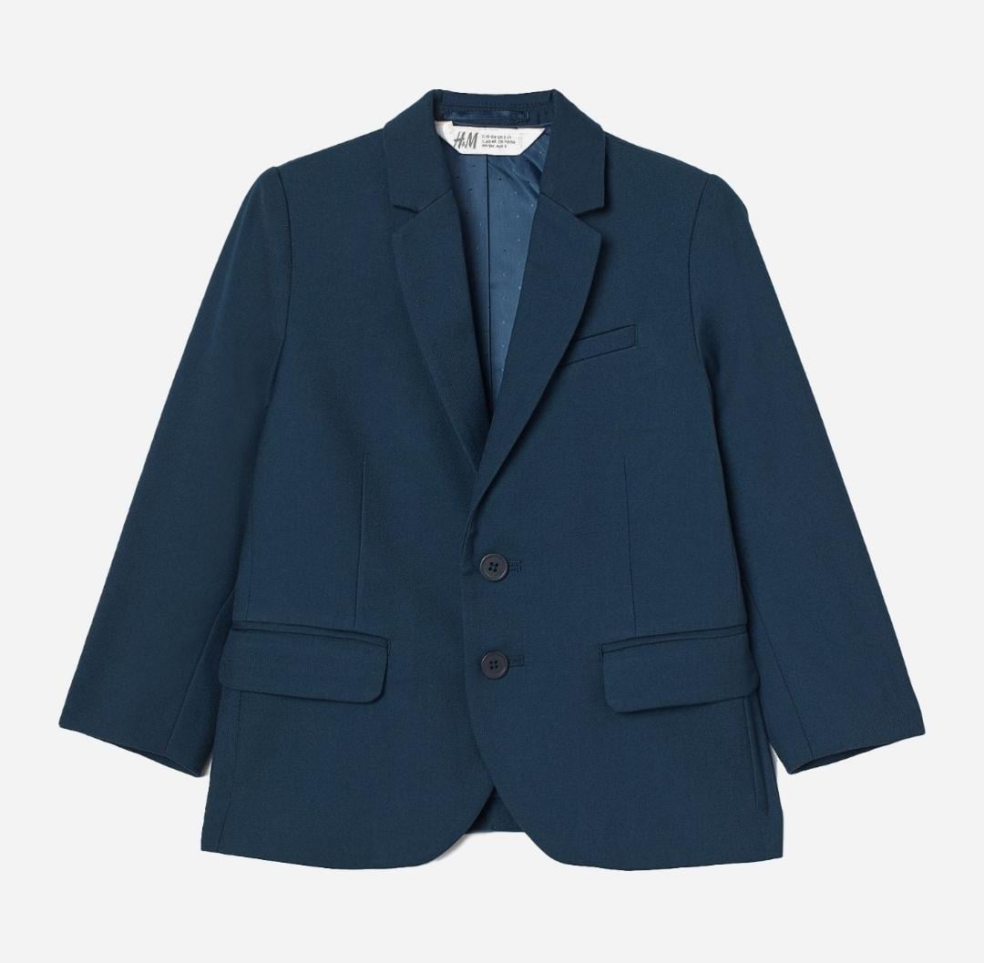 Піджак дитячий для хлопчика H&M 104 см Синій (250122109A)