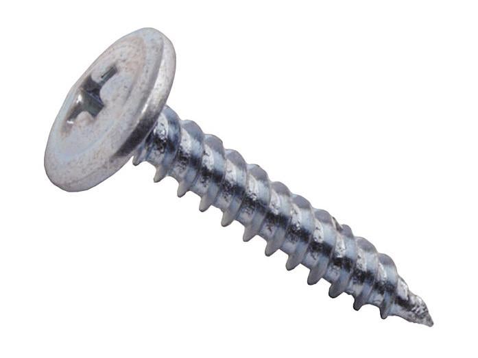 Саморез с пресшайбой 4,2х19 острый цинк 1000 шт. Белый (23812664) Саморез с пресшайбой 4,2х19 острый цинк 1000 шт. Белый (23812664)