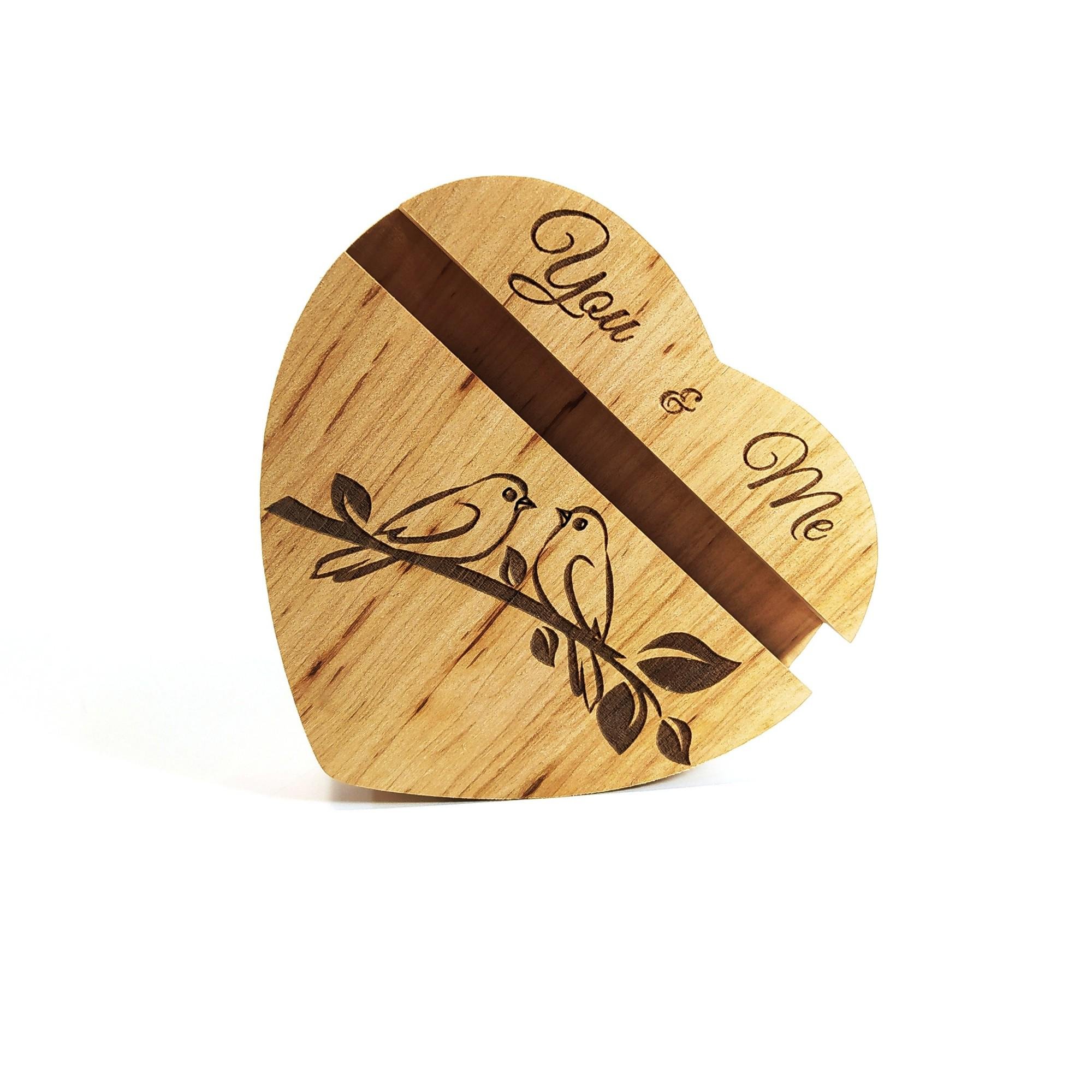 Подставка для телефона Майстерня містера Томаса Пара птиц 10х12 см