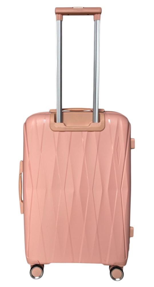 Чемодан средний Madisson Snowball 51103 полипропилен M Персиковый - фото 4