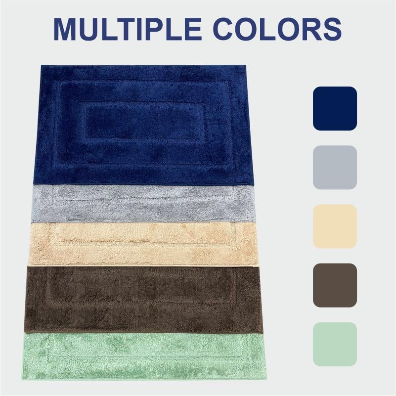 Коврик для ванной комнаты Lovely Svi экстра мягкий/абсорбирующий/прочный/прорезиненный 50x80 см Серый (2565088) - фото 8