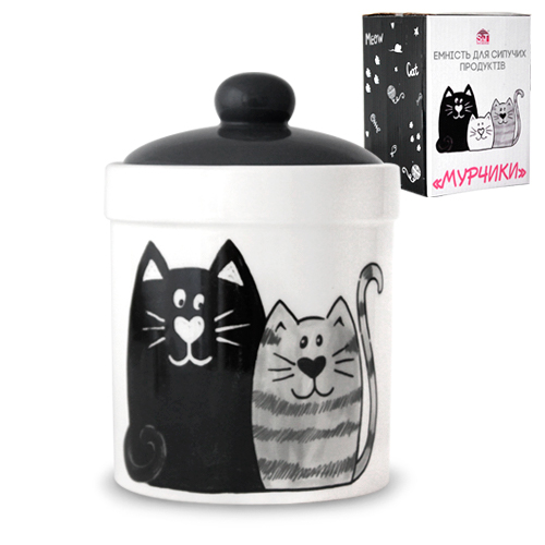 Емкость для сыпучих продуктов SNT Мурчики 700 мл (6922-19)