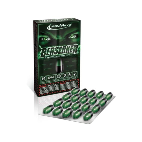 Комплекс до тренировки IronMaxx Berserker 60 Caps Комплекс до тренировки IronMaxx Berserker 60 Caps