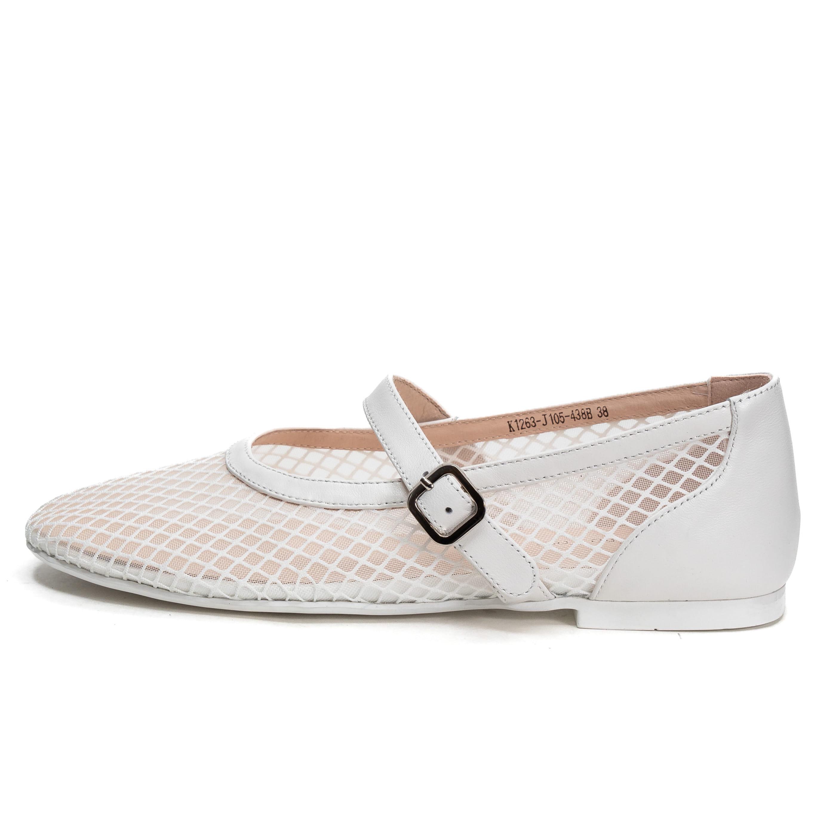 Балетки Angelino Totti 01581 р. 40 Белый (104363657)