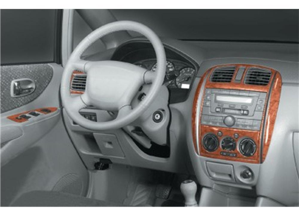 Накладки на панель Meric для Mazda 5 пластик Накладки на панель Meric для Mazda 5 пластик