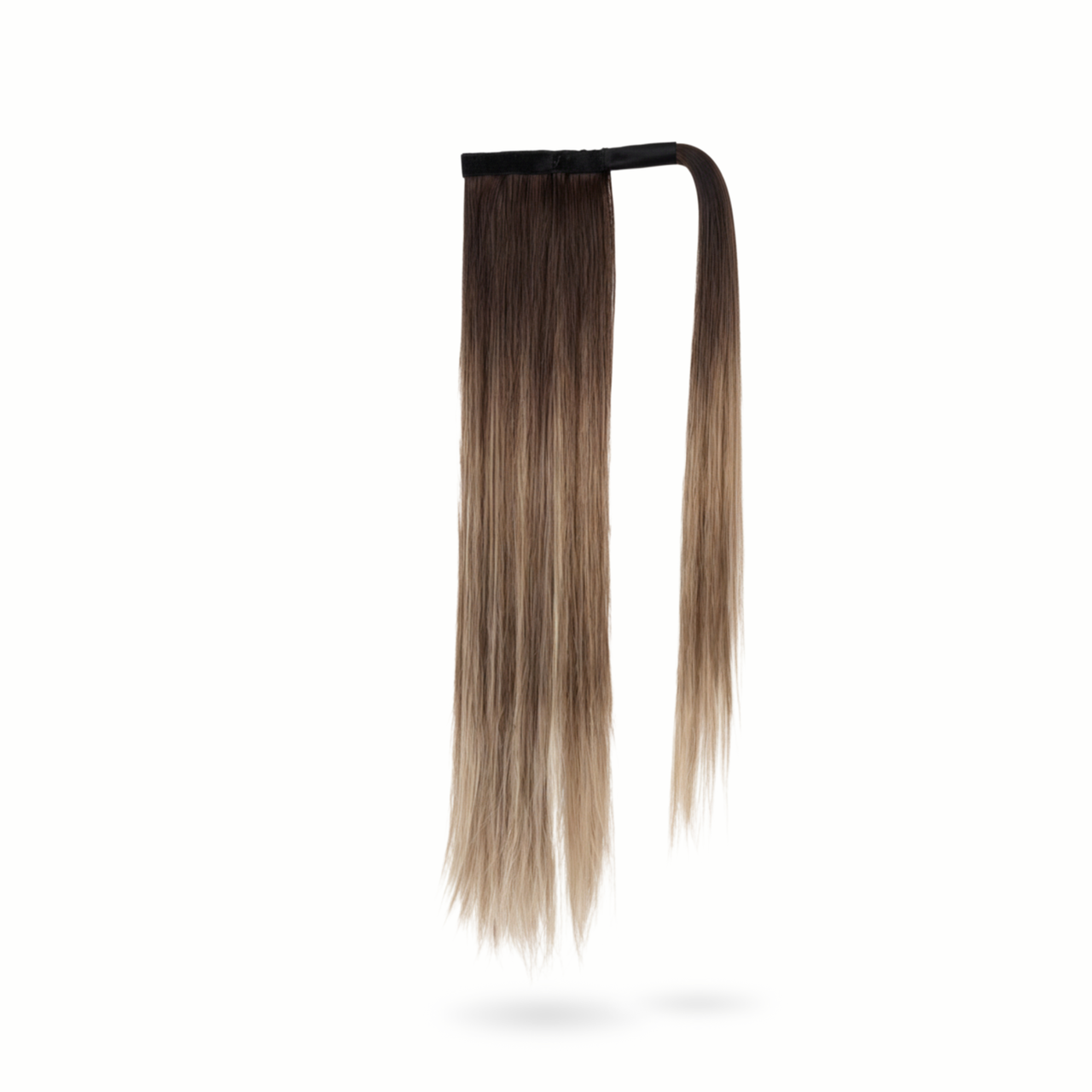 Хвост натуральный на липучке омбре 66 см (2813648600)