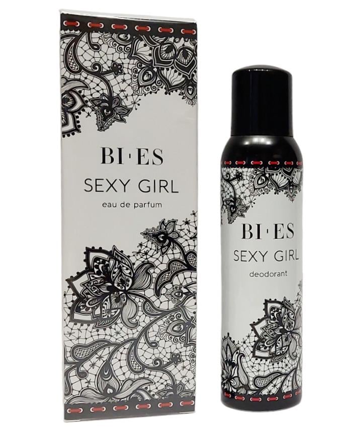 Набор для женщин Bi-Es Sexy Girl Парфюмированная вода 100 мл/Дезодорант 150 мл