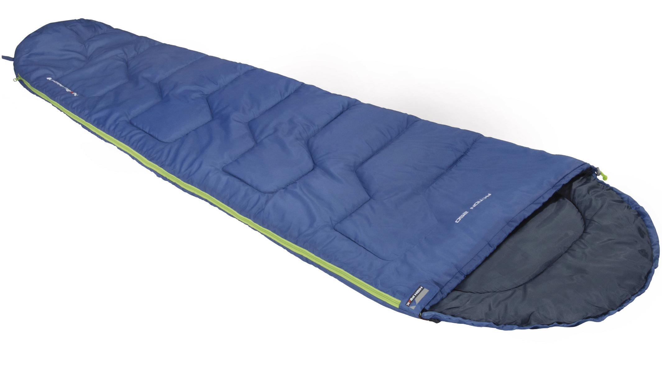 Спальный мешок High Peak Action 250/+5°C Blue/Dark Blue Left (20086)