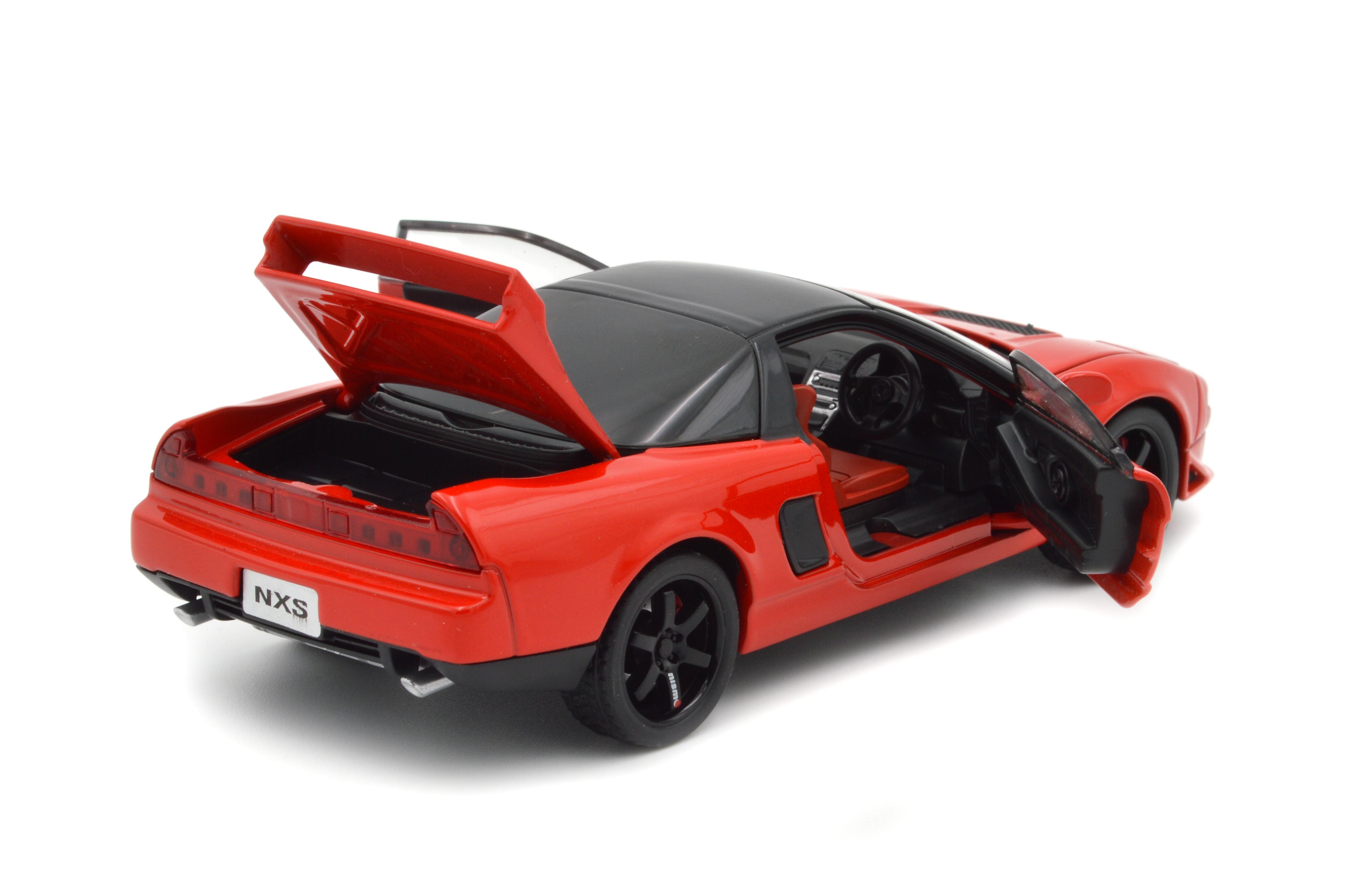 Іграшкова машинка металева Honda NSX 1:32 світло/звук/інерція/відкриваються двері (41022R) - фото 5