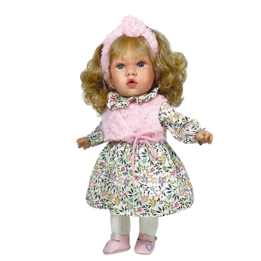 Кукла Nines d'Onil серия Blossom Сюзетт с розовой повязкой 45 см