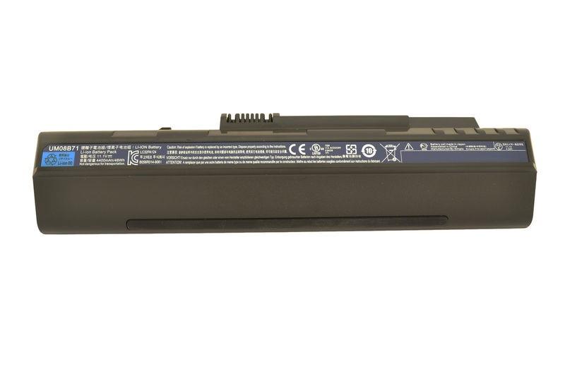 Батарея аккумуляторная для ноутбука Acer UM08A73 Aspire One 10,8 V 4400 mAhr Black (col79009393)