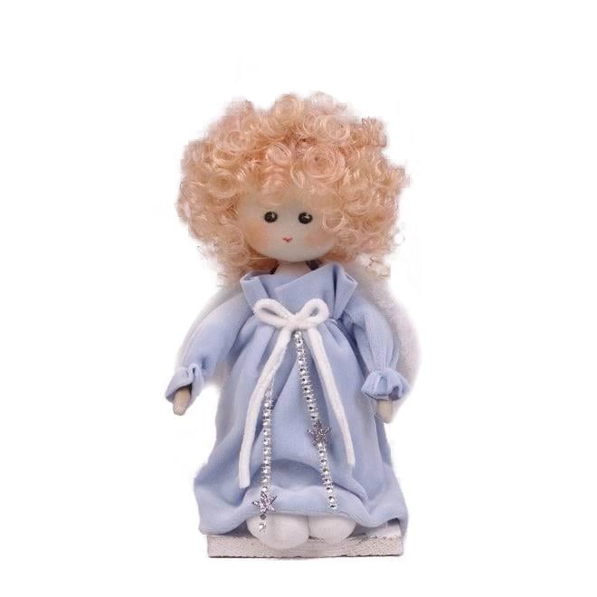 Фигурка новогодняя Ангел 16517 25 см Голубой (AS00048) Фигурка новогодняя Ангел 16517 25 см Голубой (AS00048)