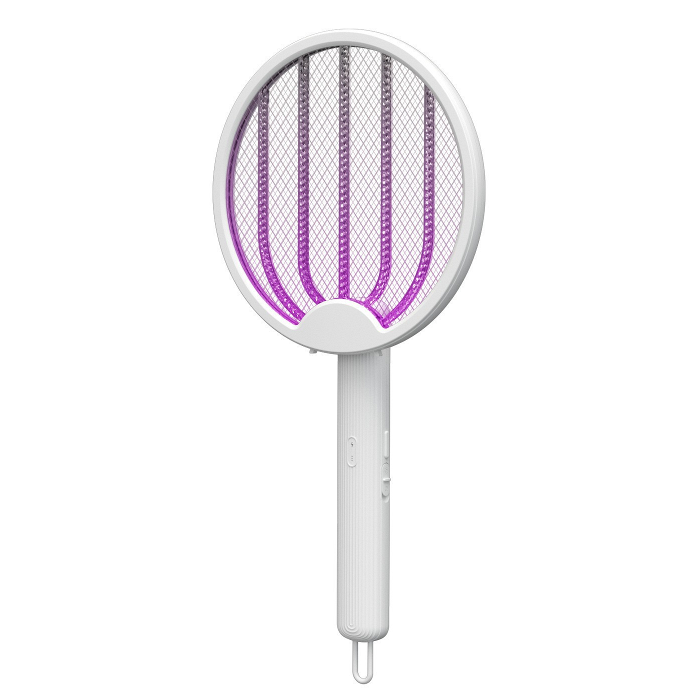 Мухобойка электрическая от комаров с аккумулятором и ультрафиолетовым свечением (400943) Мухобойка электрическая от комаров с аккумулятором и ультрафиолетовым свечением (400943)