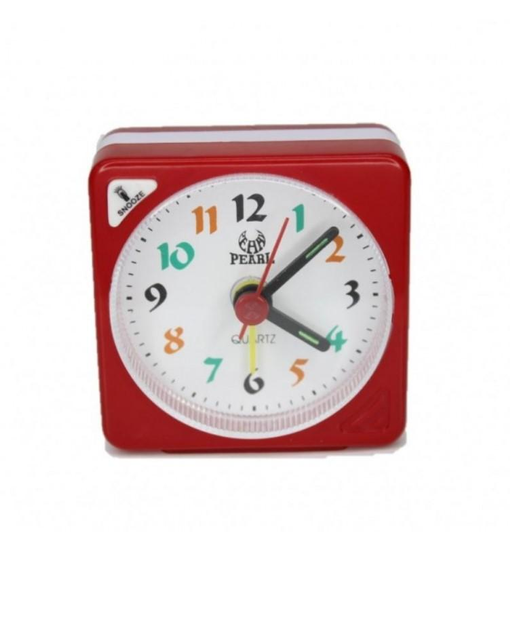 Будильник Pearl Re 5,5х5,5 см Red (3713)