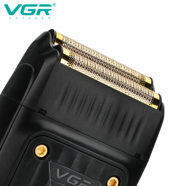 Електробритва шейвер VGR V-363 подвійне лезо LED дисплей - фото 4 Електробритва шейвер VGR V-363 подвійне лезо LED дисплей - фото 4
