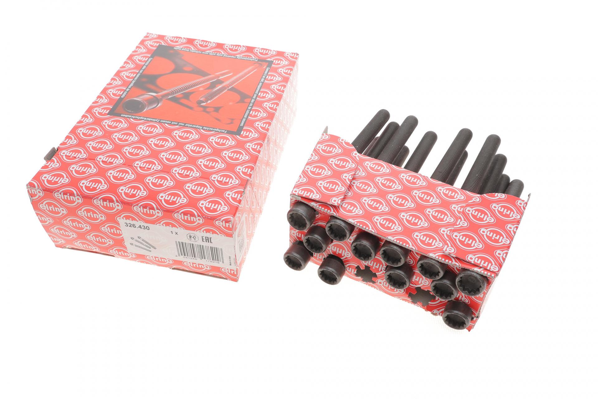 Болти головки ELRING VW T5 2,5 TDI 12 шт. (326,430)