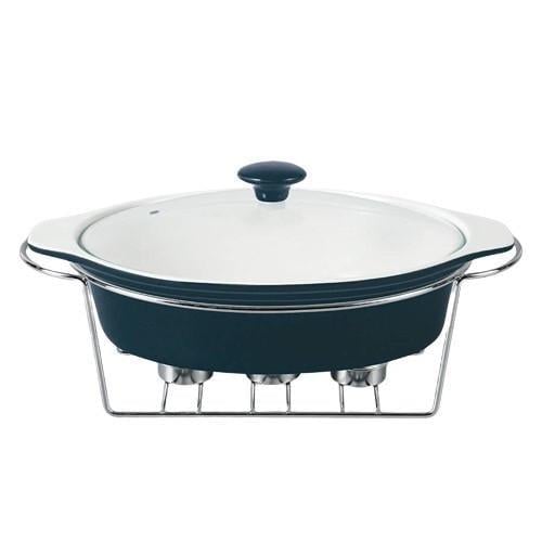 Мармит Maestro овальный 1,5 л 32,5 см керамика Черный (11361-74 MR)