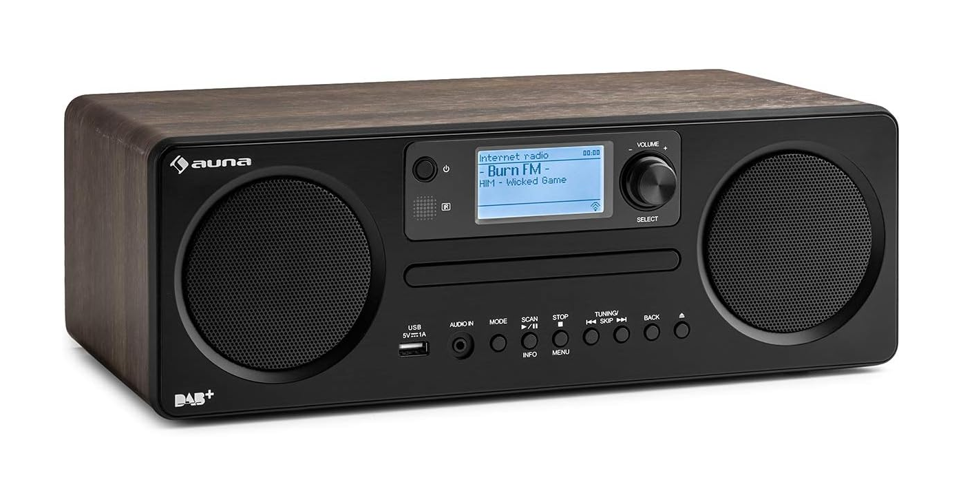 Интернет-радио Auna Worldwide CD Radio (10032755)