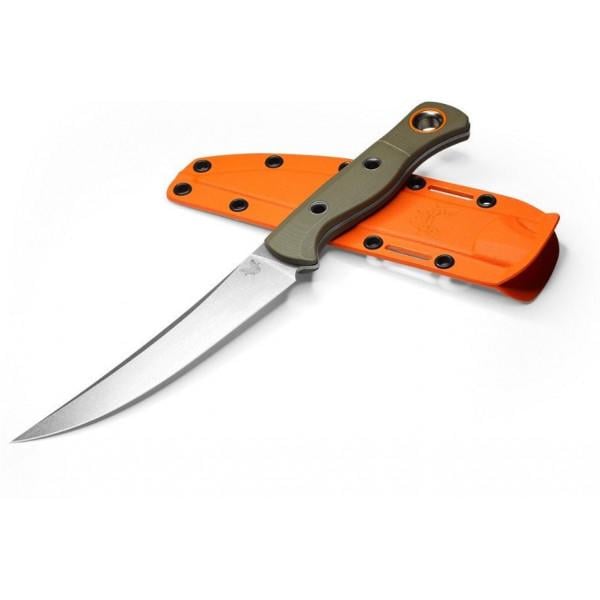 Туристичний ніж Benchmade Meatcrafter, olive, G10 (15500-3)