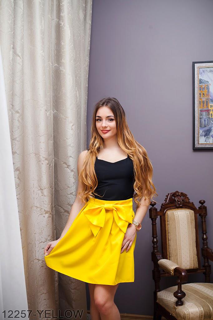 Спідниця жіноча Podium False 12257-YELLOW XS Жовтий - фото 4 Спідниця жіноча Podium False 12257-YELLOW XS Жовтий - фото 4