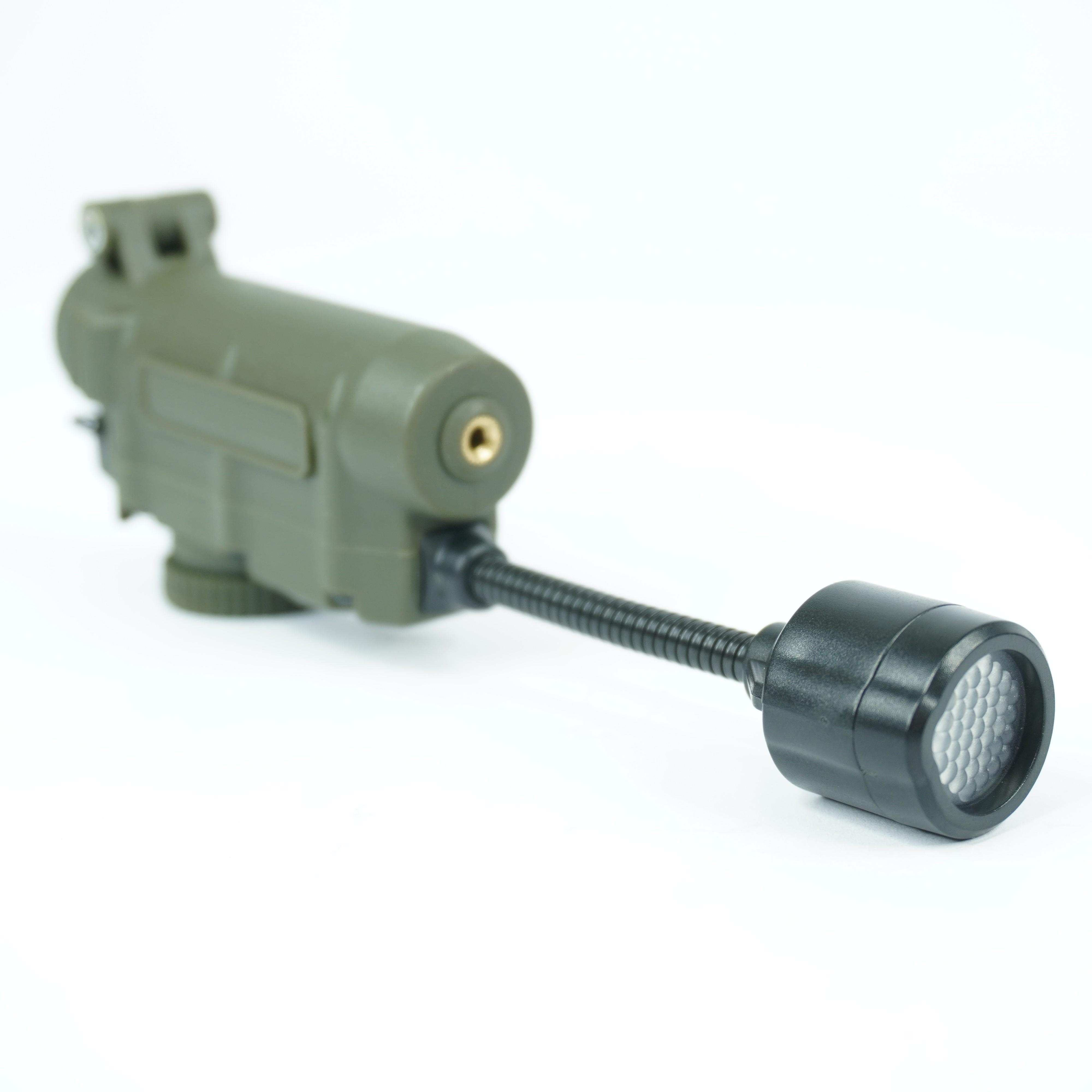 Фонарь универсальный на шлем TOPORDER 5LED/IFF-маячок Олива (010742)