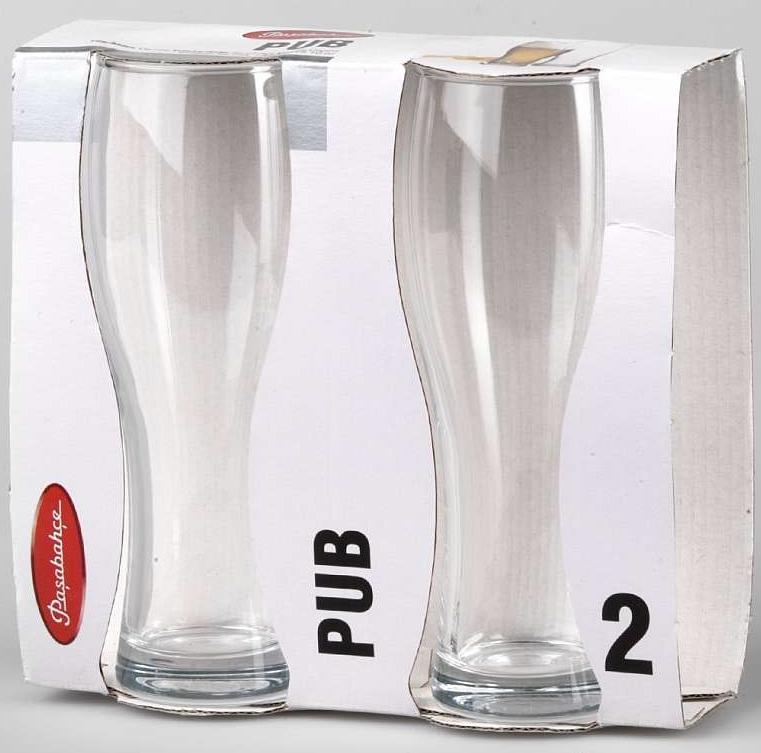 Набор фужеров Pub Classic для пива 300 мл стеклянные 2 шт. (PB-41782) - фото 3 Набор фужеров Pub Classic для пива 300 мл стеклянные 2 шт. (PB-41782) - фото 3
