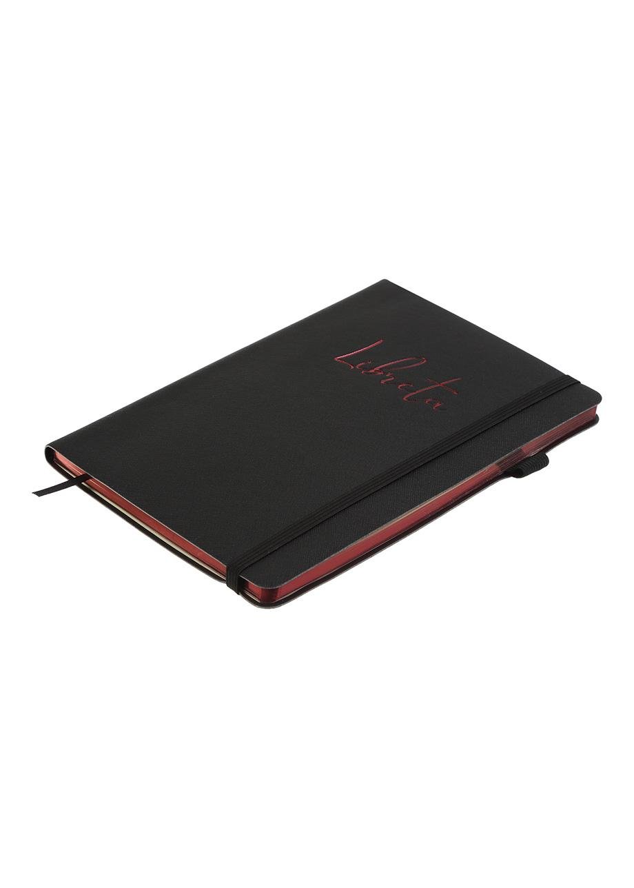 Блокнот Buromax Liberta эко кожа точка А5 96 листов Черный (BM.295317-01) - фото 3