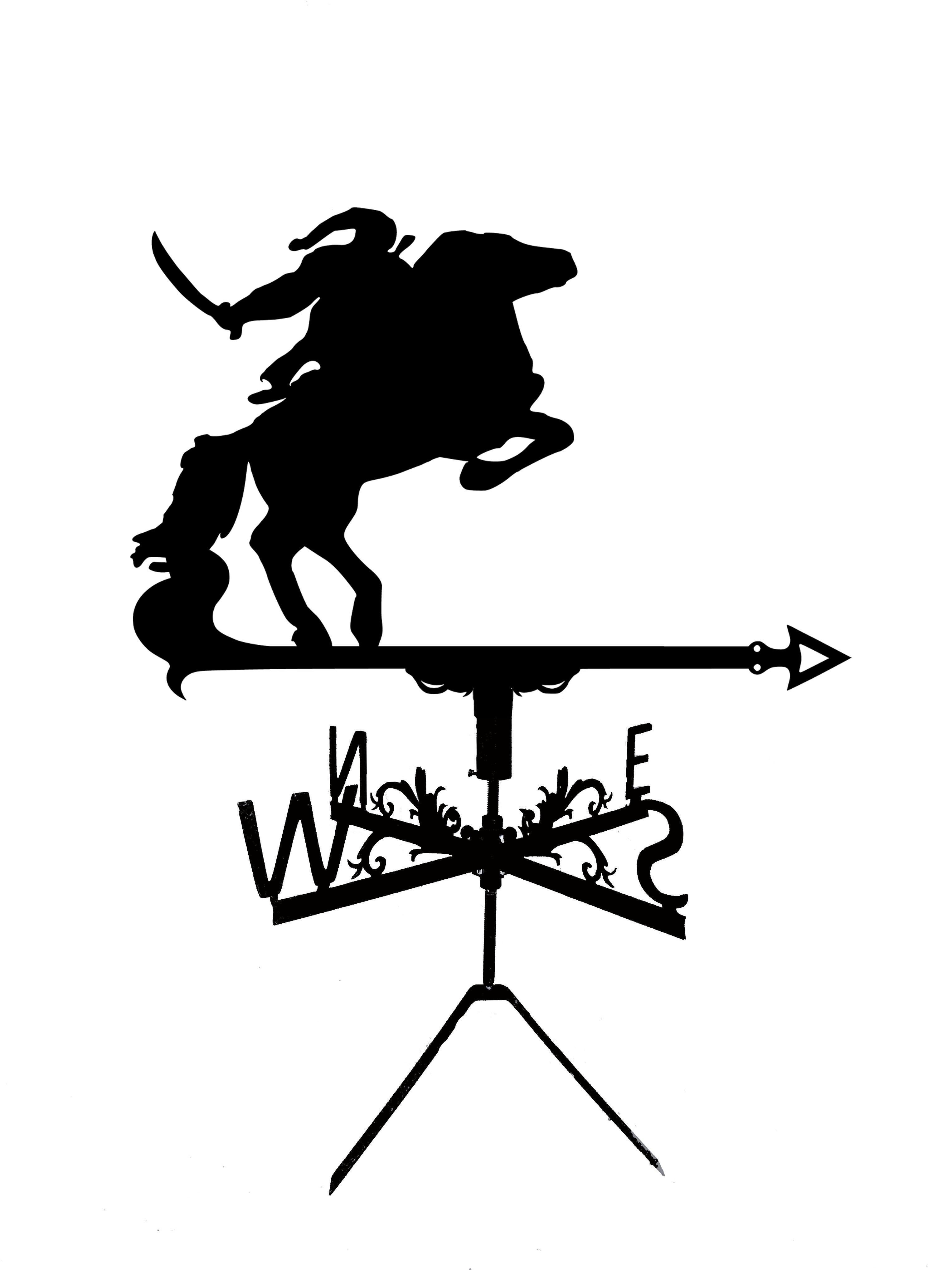 Флюгер на альтанку/колодязь Козак на коні (27453164)