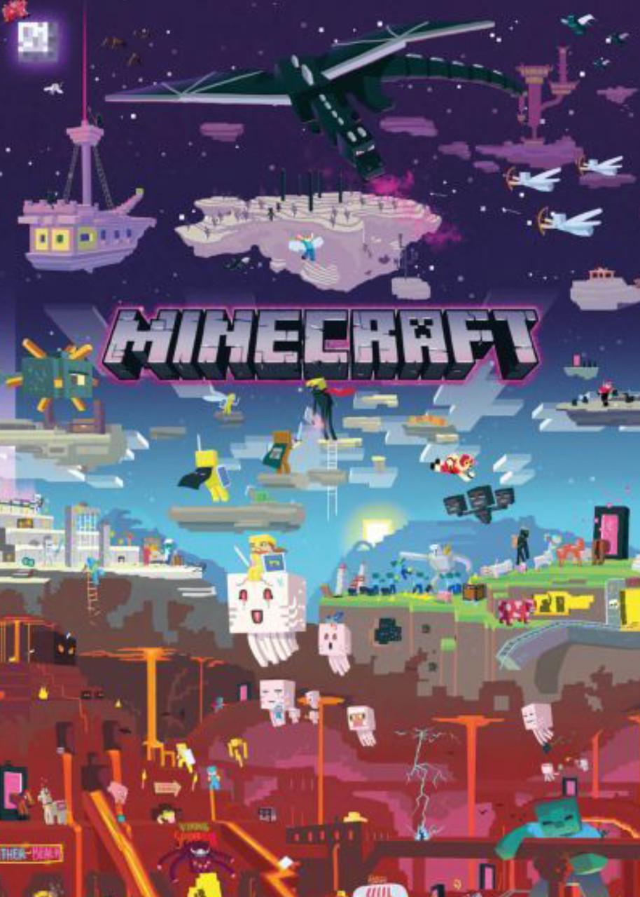 Картина GeekLand Minecraft логотип (MC.09.002)
