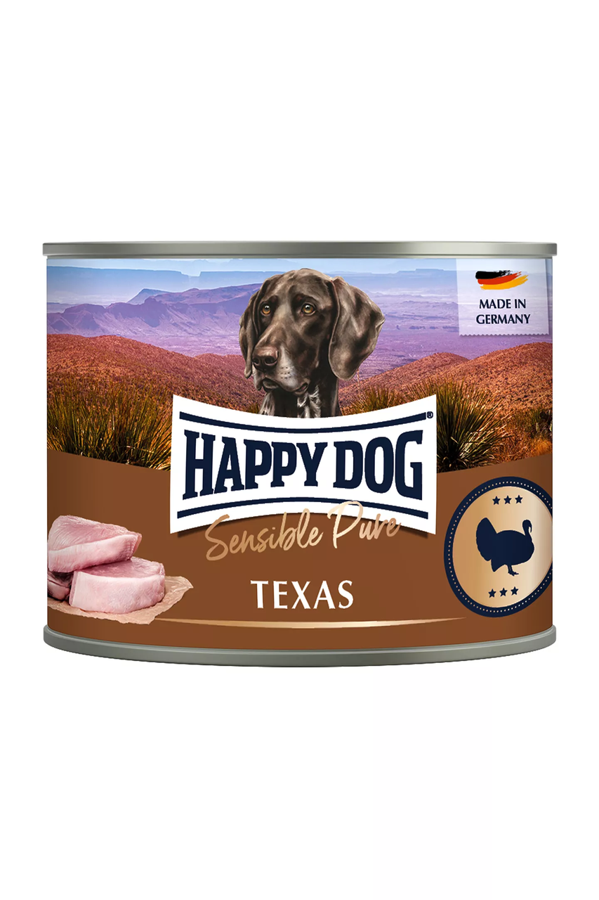 Вологий корм для собак Happy Dog Sens Truthahn Pur Ds з індичкою 200 г (02730)