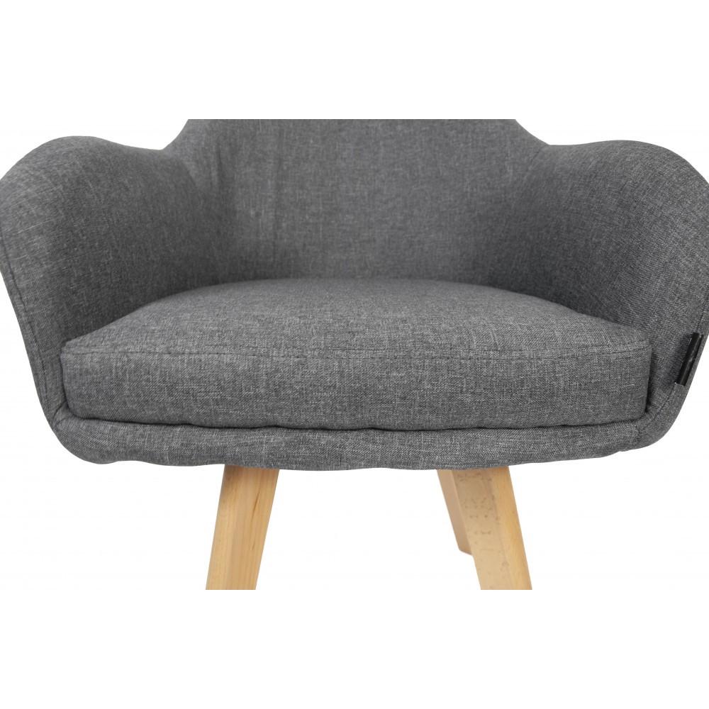 Стул для кухни обеденный Bonro B-556 Серый (42300086) - фото 3 Стул для кухни обеденный Bonro B-556 Серый (42300086) - фото 3