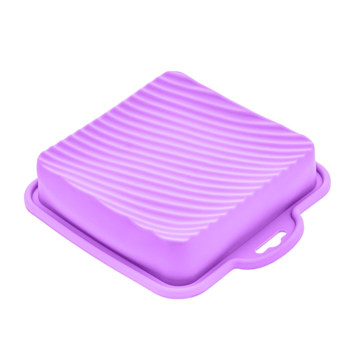 Форма для випічки A-PLUS 18х18 см Фіолетовий (2049318728) - фото 3 Форма для випічки A-PLUS 18х18 см Фіолетовий (2049318728) - фото 3