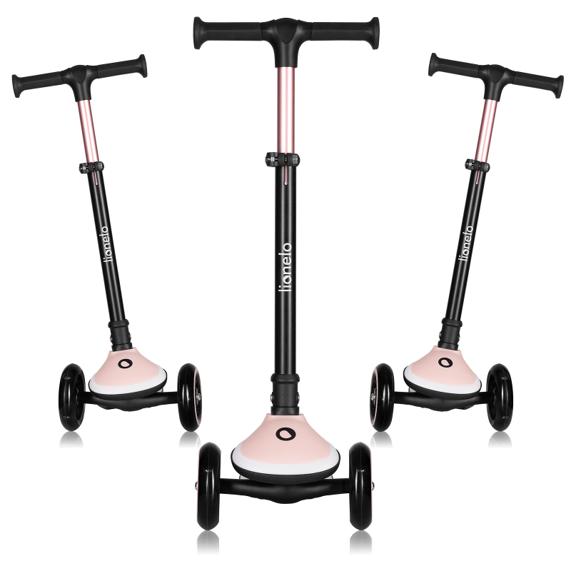 Самокат дитячий Lionelo MEY Pink Rose - фото 2 Самокат дитячий Lionelo MEY Pink Rose - фото 2