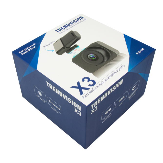 Видеорегистратор TrendVision X3 (53051501) - фото 8 Видеорегистратор TrendVision X3 (53051501) - фото 8