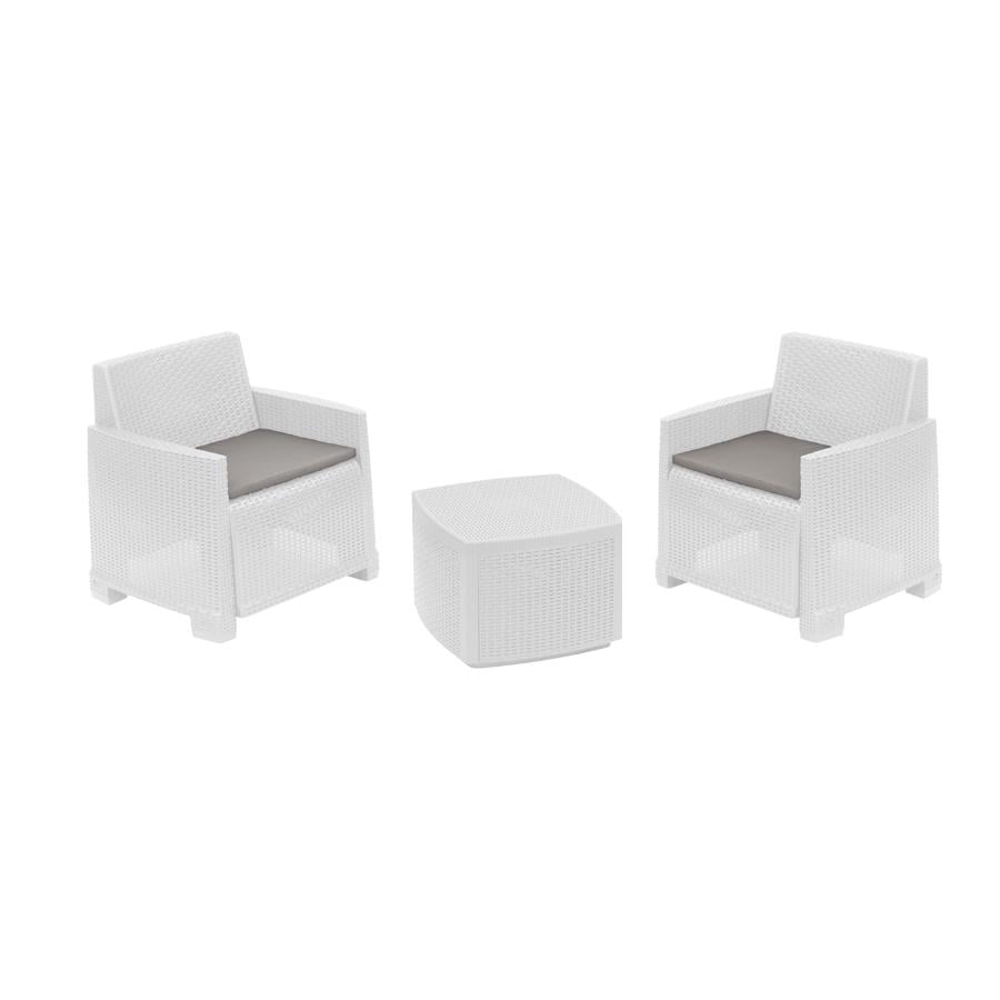 Набор ProGarden IDRO с подушками Белый (3685)