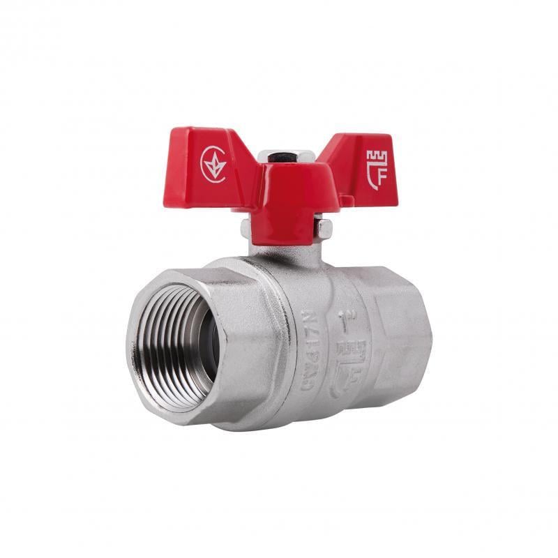 Кран шаровой SD Forte ВР для воды 1" (SF602W25)