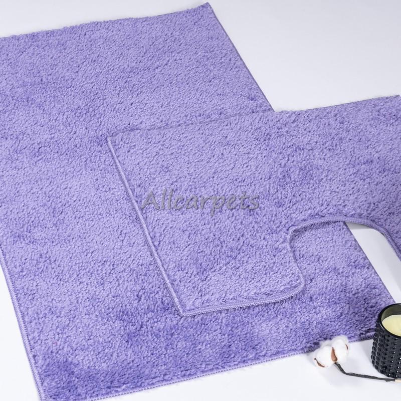Комплект ковриков в ванную комнату Confetti Unimax 60х100/60х50 см Фиолетовый - фото 7 Комплект ковриков в ванную комнату Confetti Unimax 60х100/60х50 см Фиолетовый - фото 7