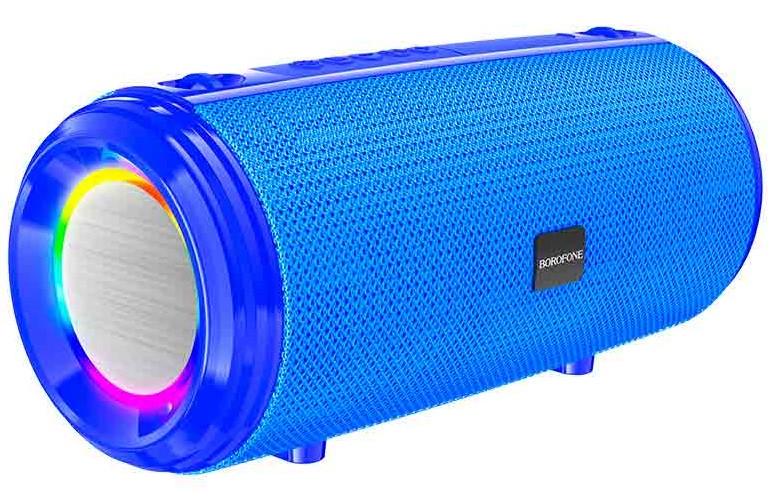 Портативний стовпчик Bluetooth Borofone BR13 Молодий спортивний світлодіод, синій Портативний стовпчик Bluetooth Borofone BR13 Молодий спортивний світлодіод, синій