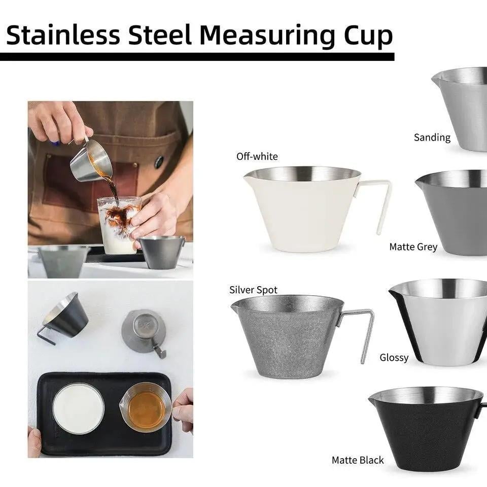 Джаг питчер MHW-3BOMBER 100 мл для кофе из нержавеющей стали Off White (G5142W - фото 3