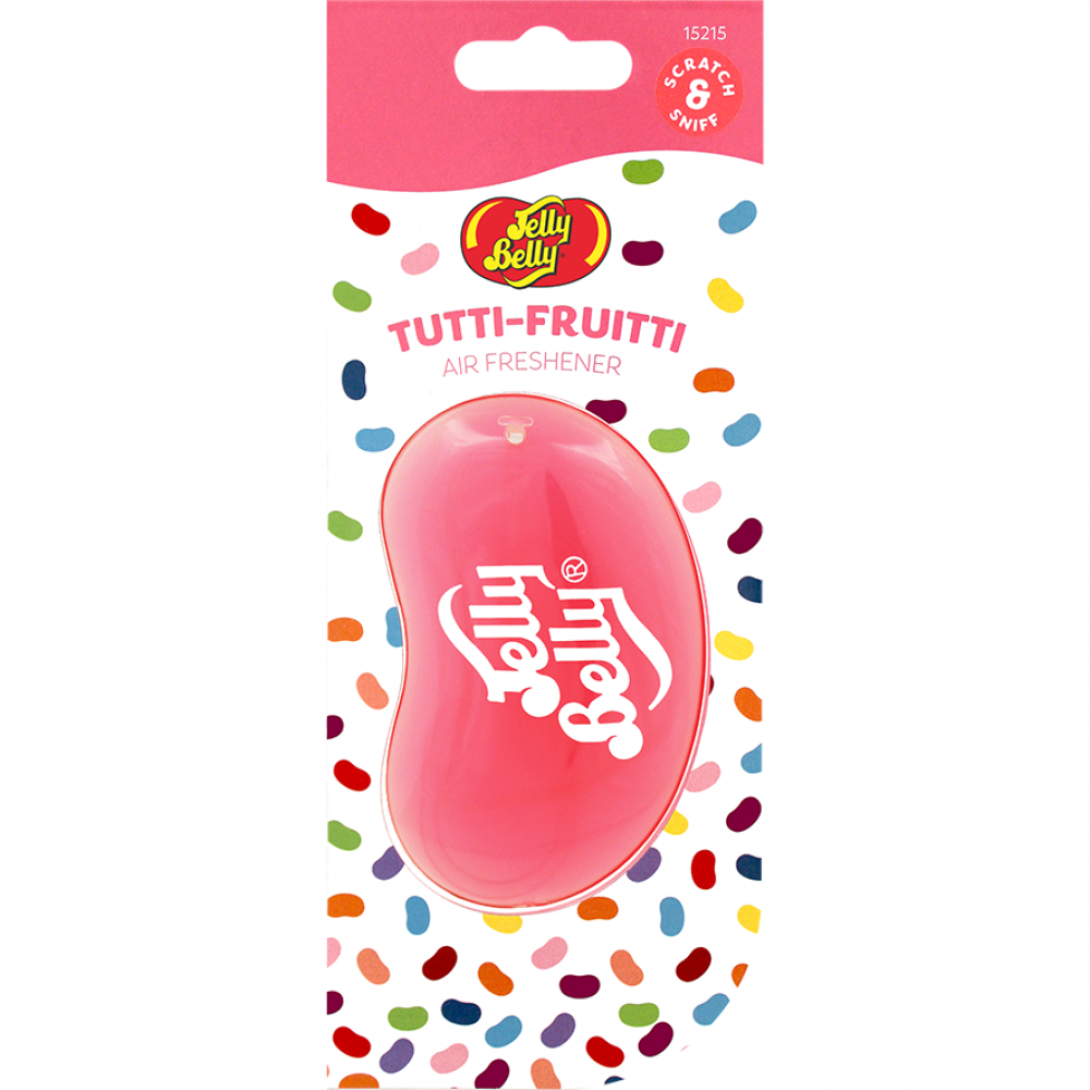 Ароматизатор для авто Jelly Belly Тутти-Фрутти 3D 18 г (К.15215)