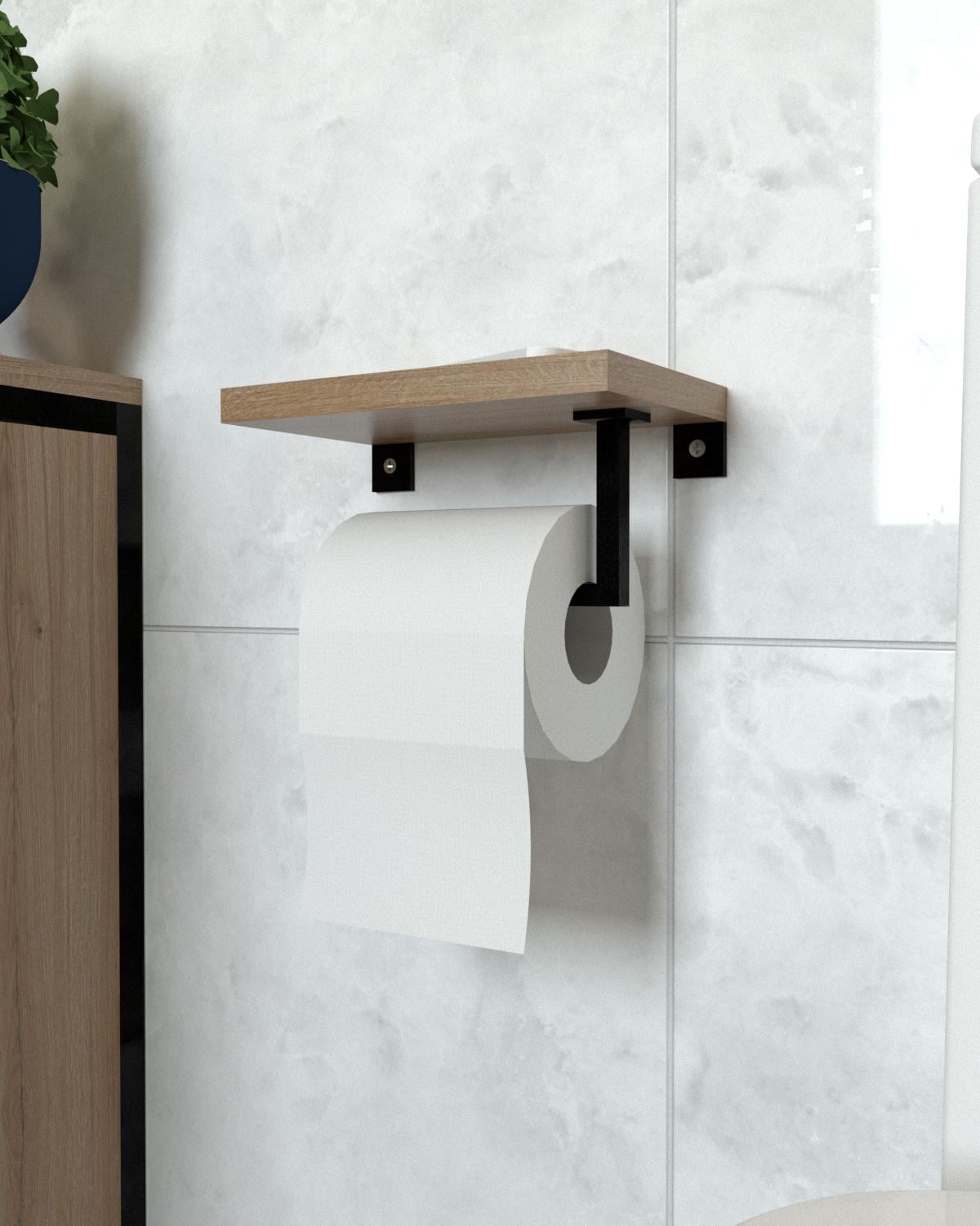 Держатель для туалетной бумаги EcoLoft Мира DSP-1370-4 в стиле лофт Монтеверде (32169206)