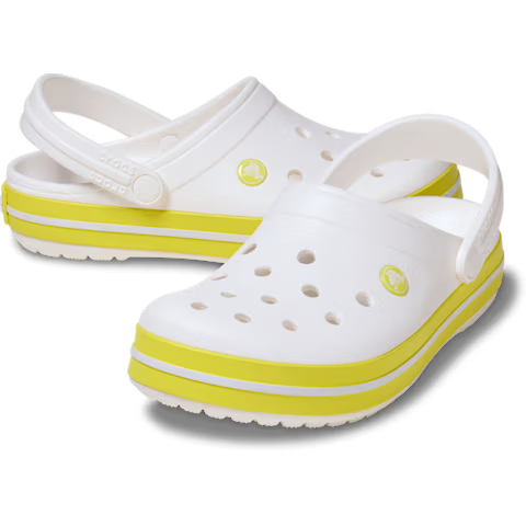 Сабо жіночі Crocs Crocband Clog Cyber р. 39-40 Білий (19399)