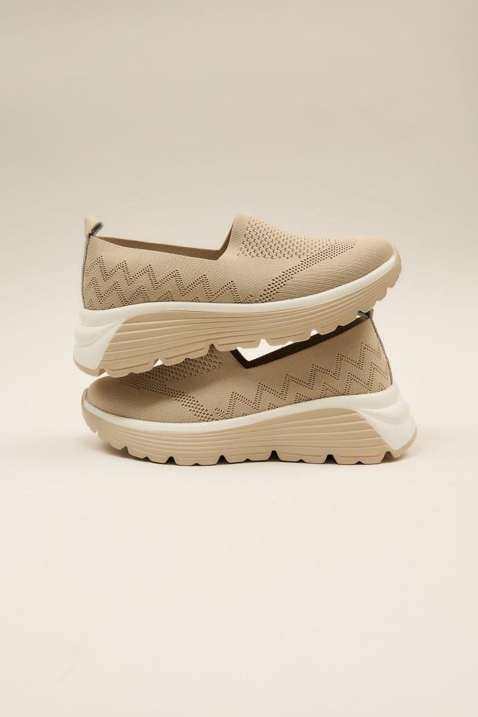 Слипоны женские ALLSY р. 36 Бежевый (195645) Слипоны женские ALLSY р. 36 Бежевый (195645)