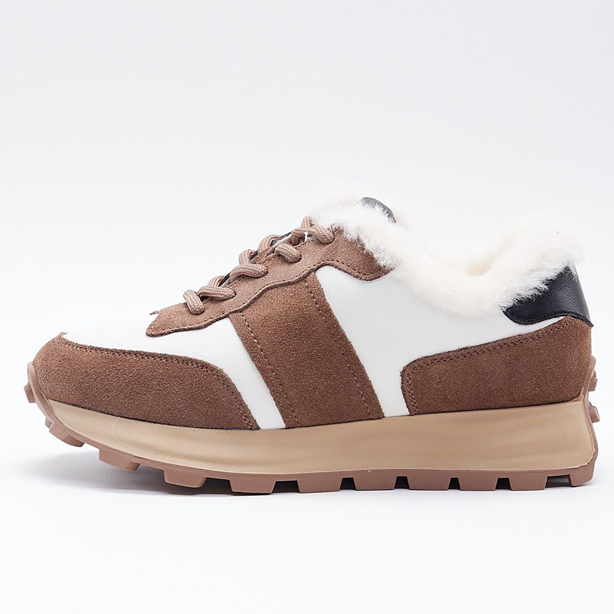 Кроссовки зимние женские Baden р. 38 Бежевый/Коричневый (013702-38) - фото 14 Кроссовки зимние женские Baden р. 38 Бежевый/Коричневый (013702-38) - фото 14